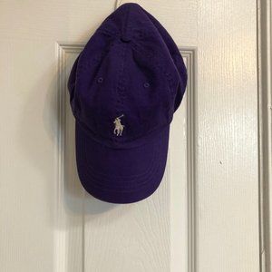 Ralph Lauren Purple Adjustable Hat